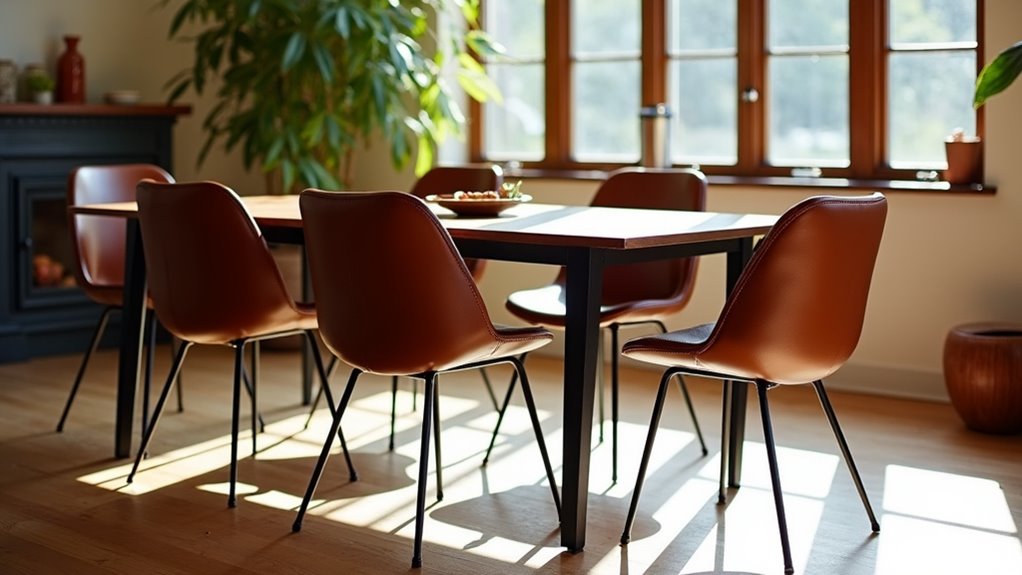 rustic modern dining chair