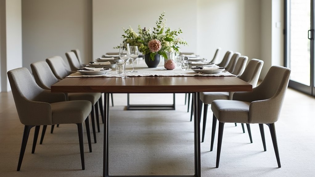 rustic modern dining elegance