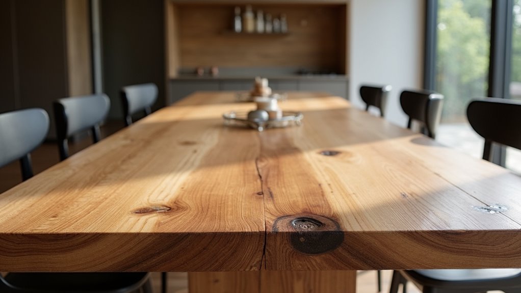 rustic oak dining sophistication