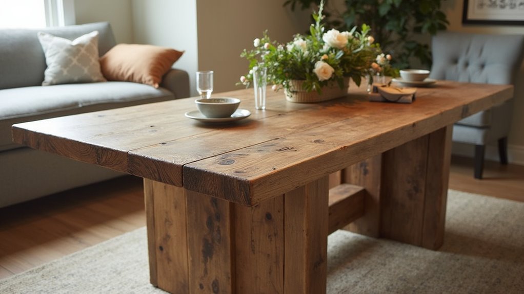 rustic reclaimed wood elegance