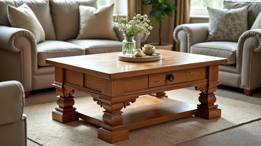 rustic solid oak craftsmanship