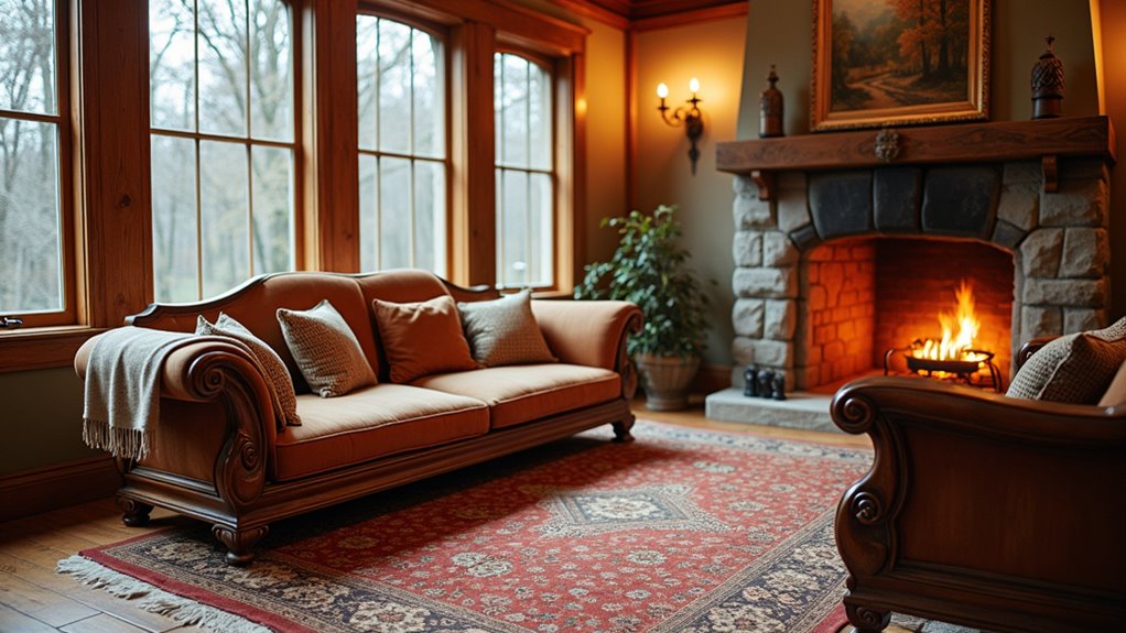 rustic wooden sofa benches