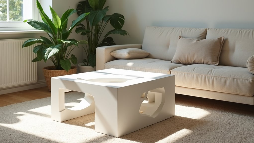sculptural artistic coffee tables