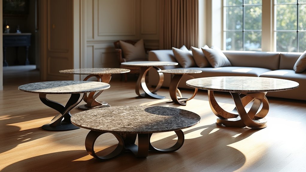 sculptural coffee table designs