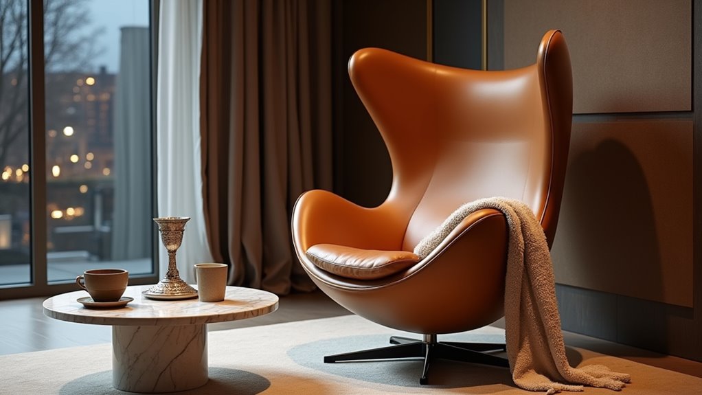 sculptural comfort and privacy