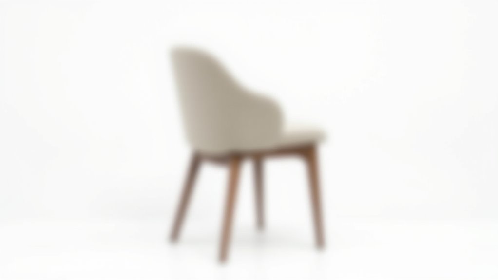 sculptural modern dining chair