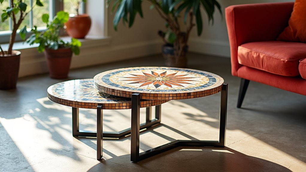 sleek minimalist ceramic metal set