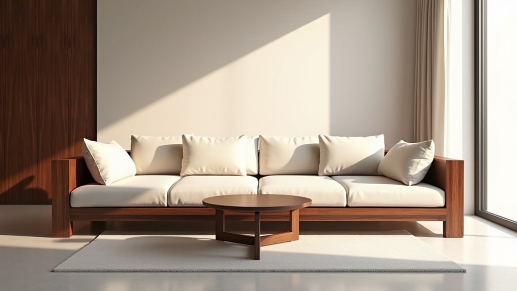sleek sustainable minimalist sofas