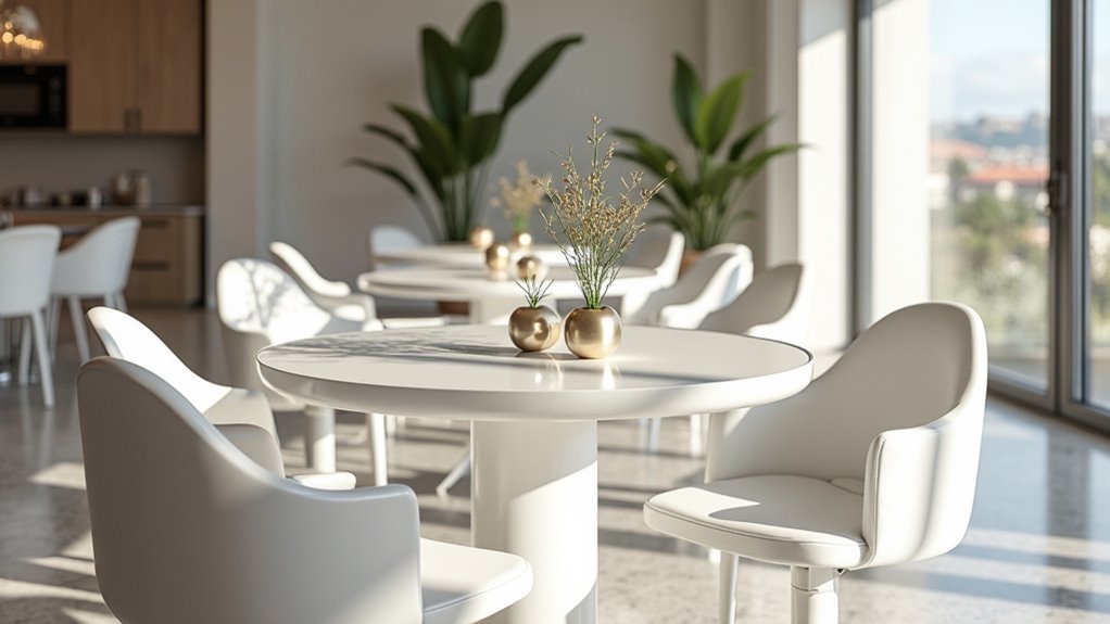 sleek versatile dining elegance