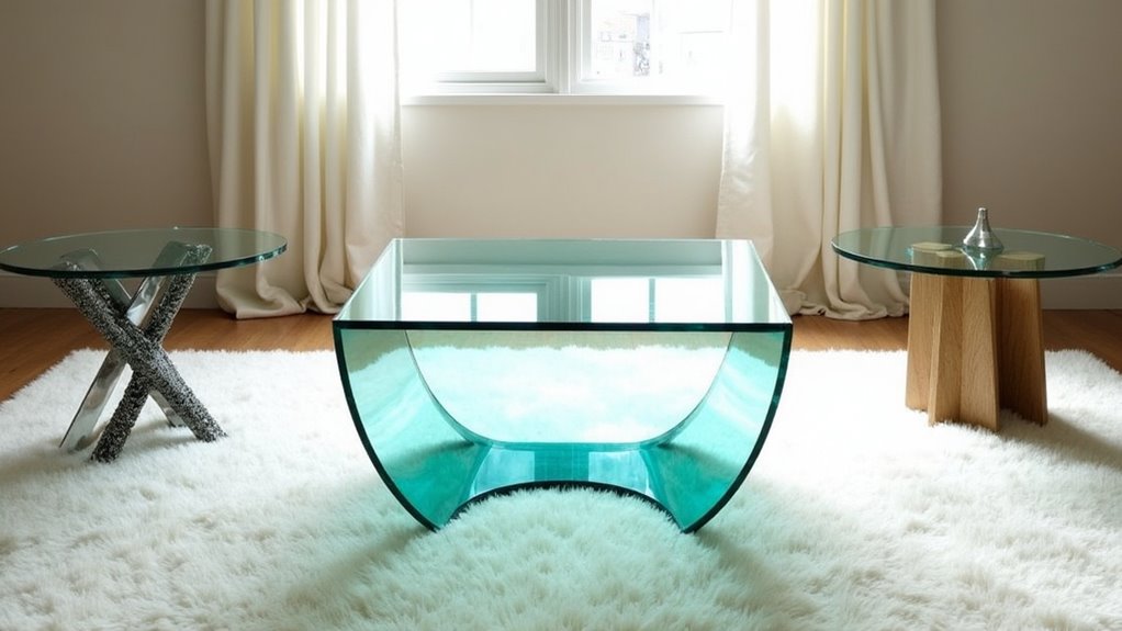 sleek versatile glass design
