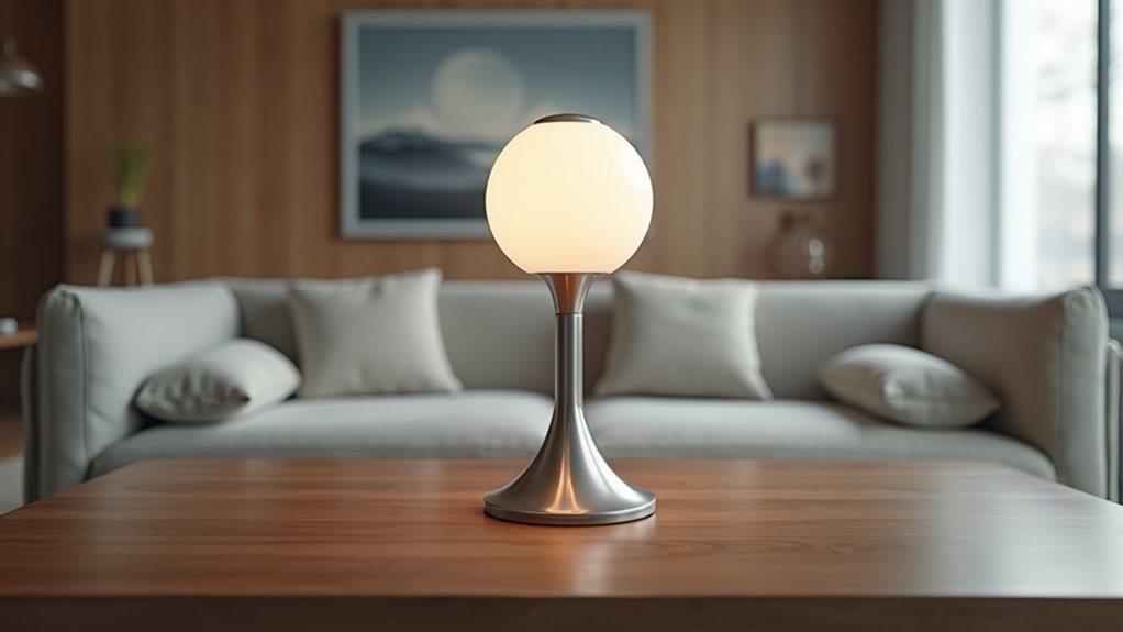 smart touch controlled lamp features