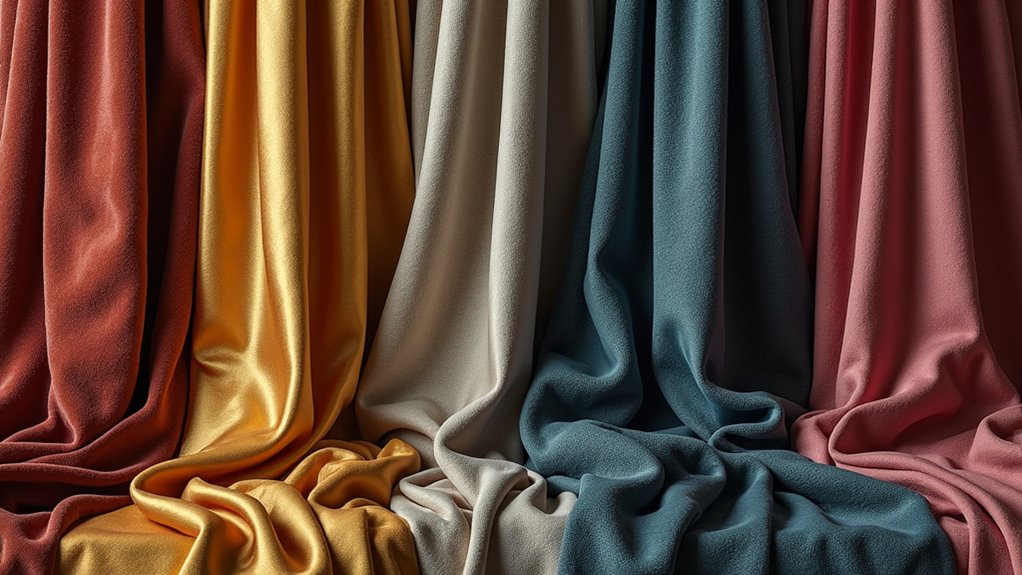 sofa fabric types illustrated