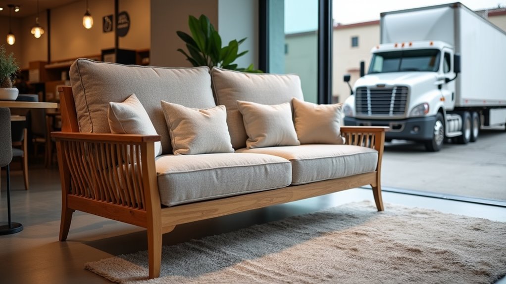 sofa selection comfort quality logistics