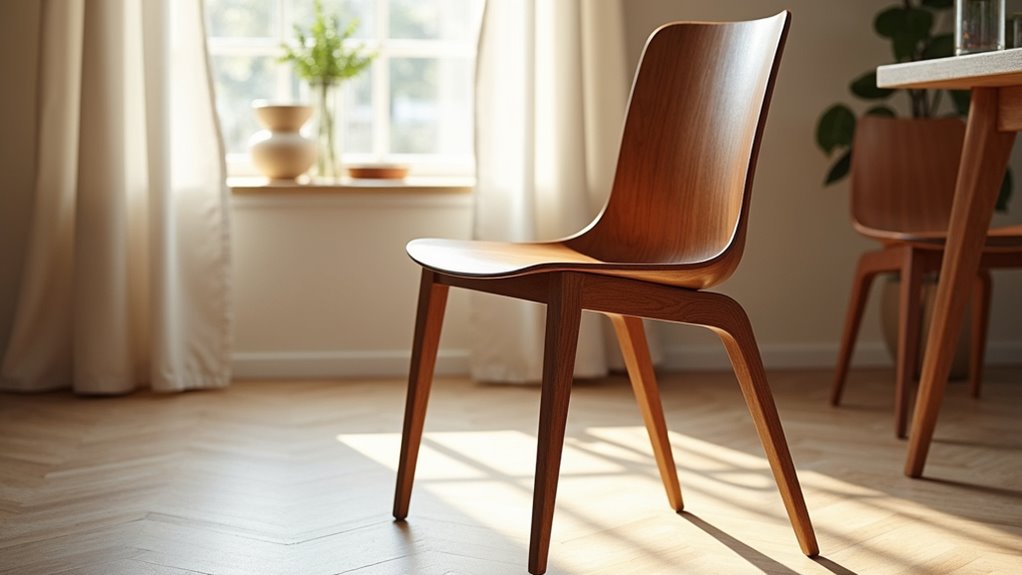 solid wood dining chair