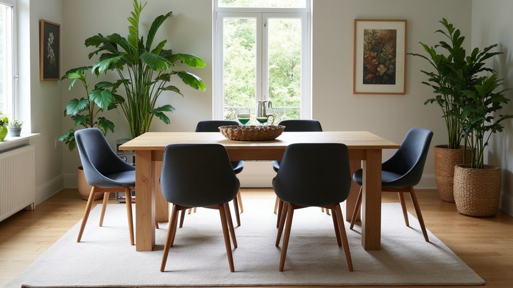 sophisticated dining set design