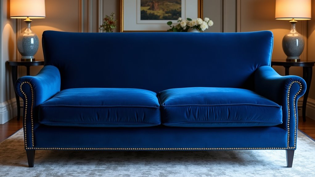 sophisticated geometric velvet elegance