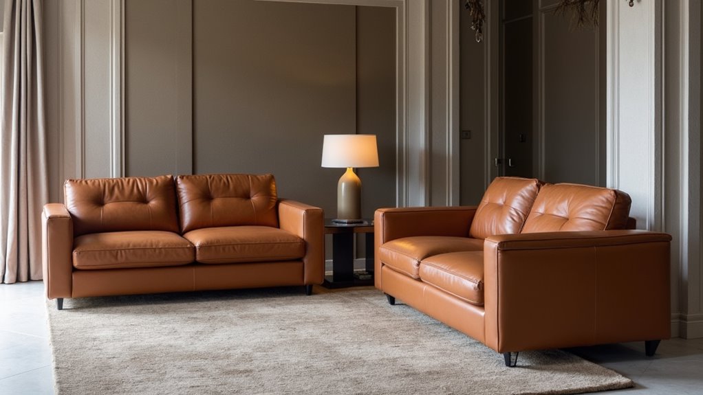 sophisticated italian leather sofas