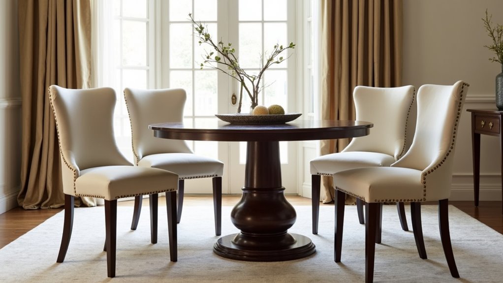 sophisticated modern dining chair