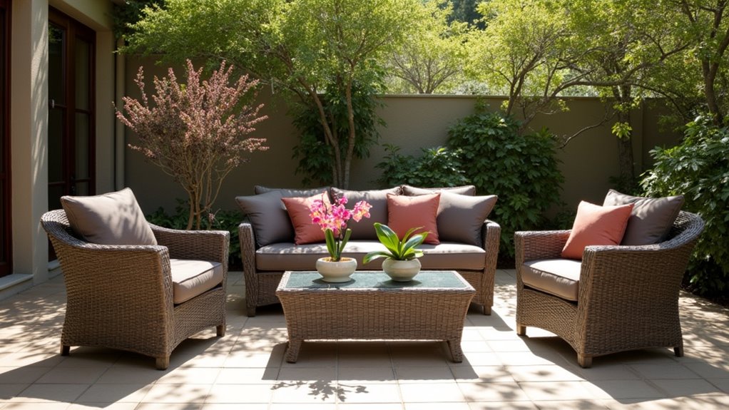 sophisticated outdoor lounge furniture