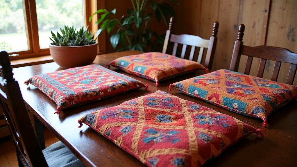 southwest style chair cushions