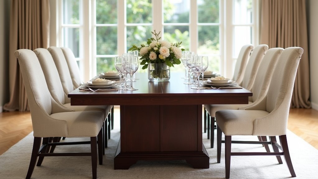 spacious functional family dining