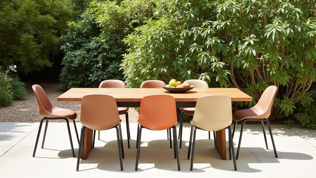 stylish all weather dining chair