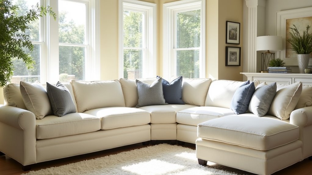 stylish customizable sectional sofa