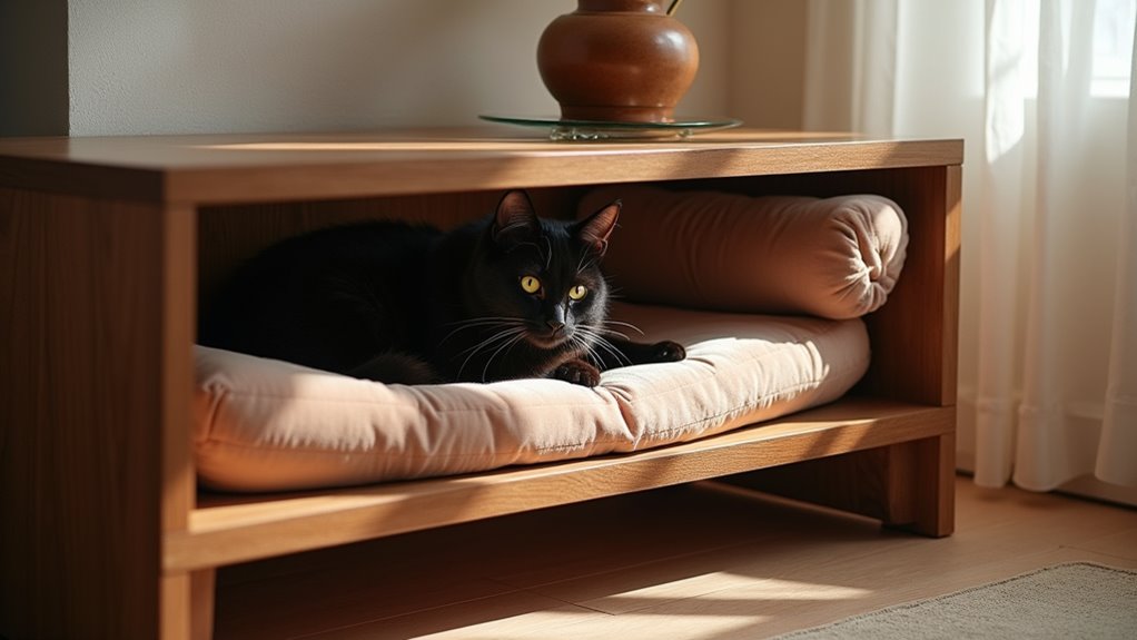 stylish dual purpose cat furniture