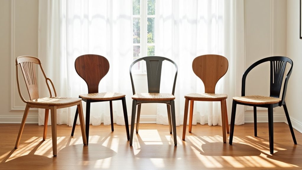 stylish durable ergonomic metal chairs