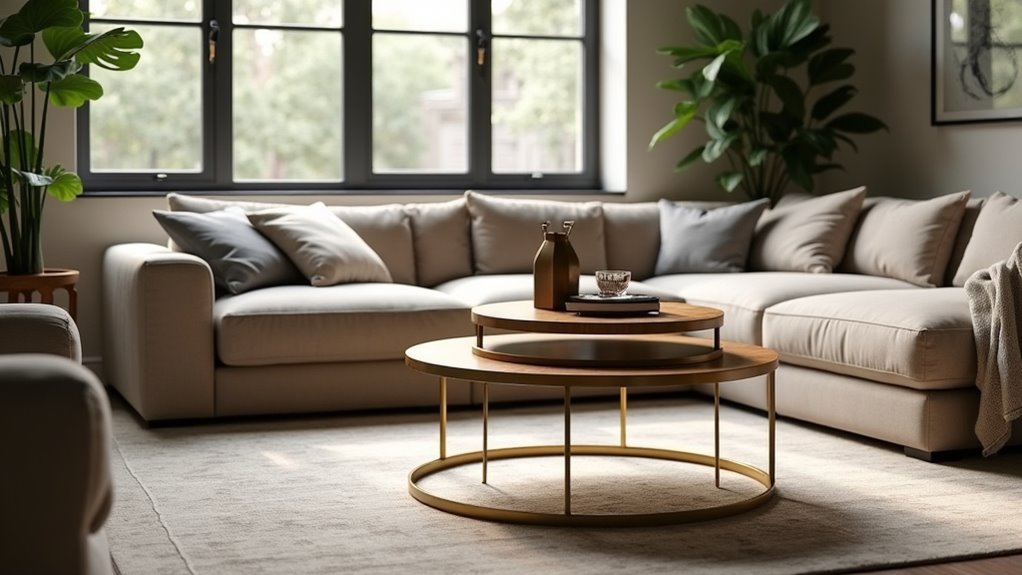 stylish durable nesting tables