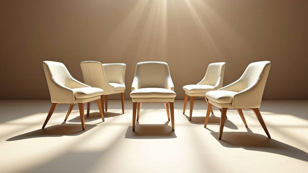 stylish ergonomic dining chair