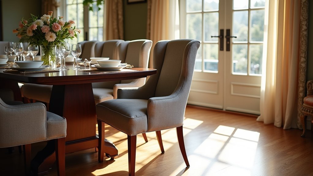 stylish ergonomic dining chair