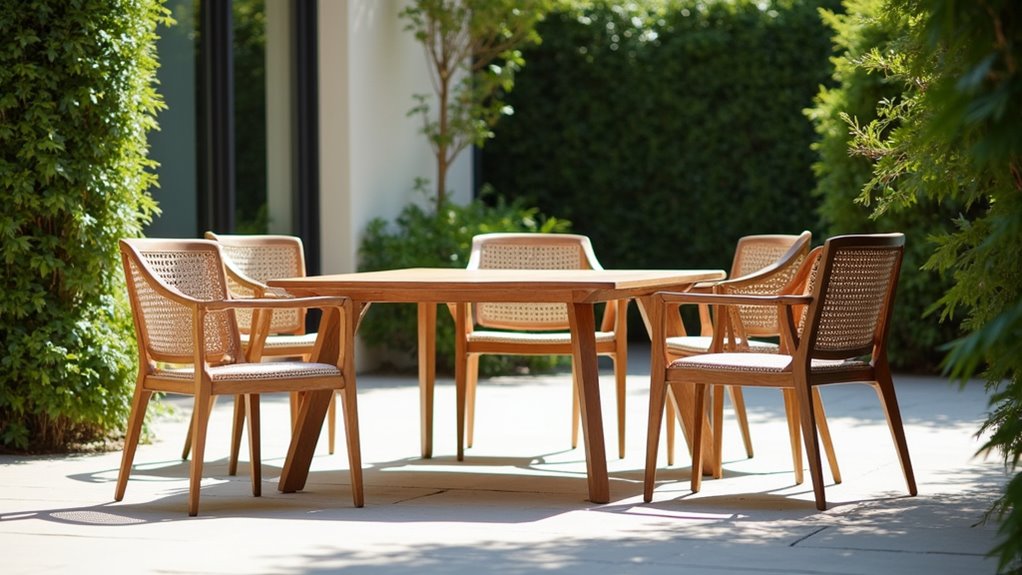 stylish ergonomic outdoor seating