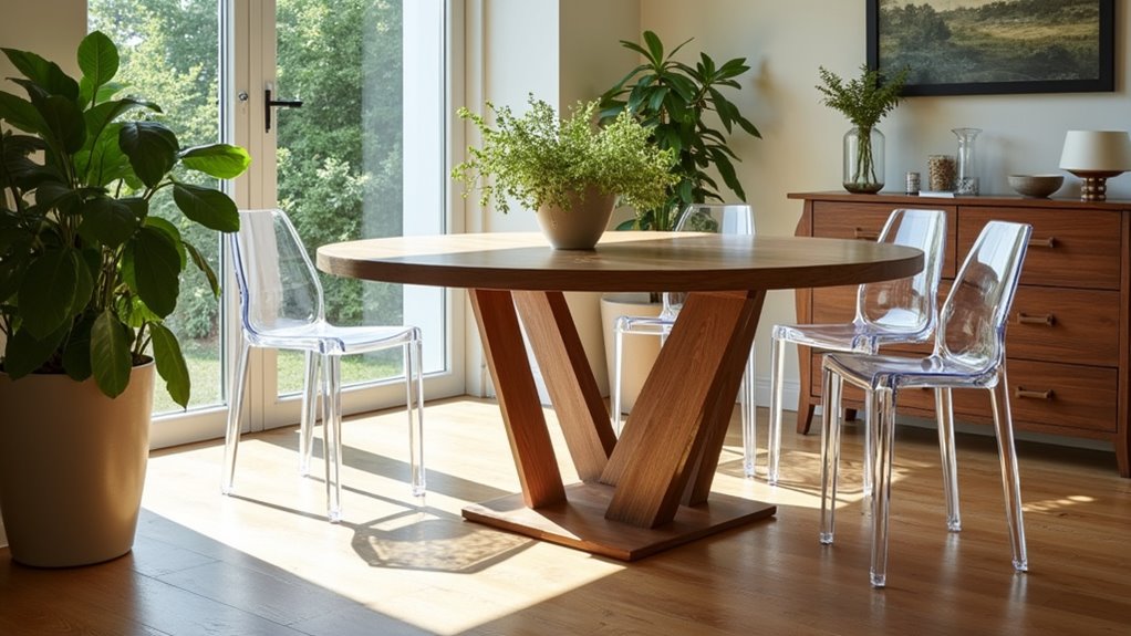 stylish ergonomic plastic chair