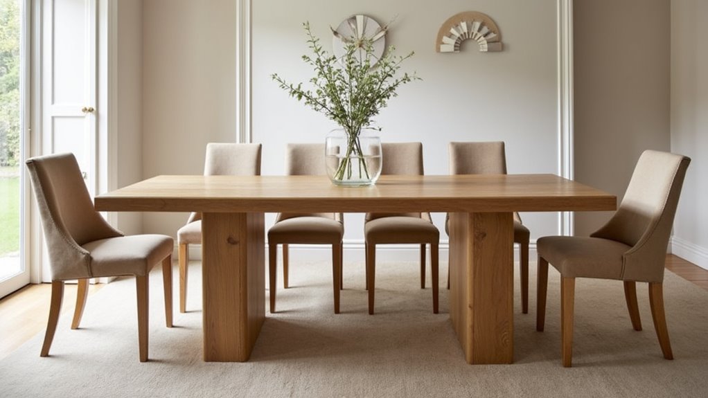 stylish extendable dining table
