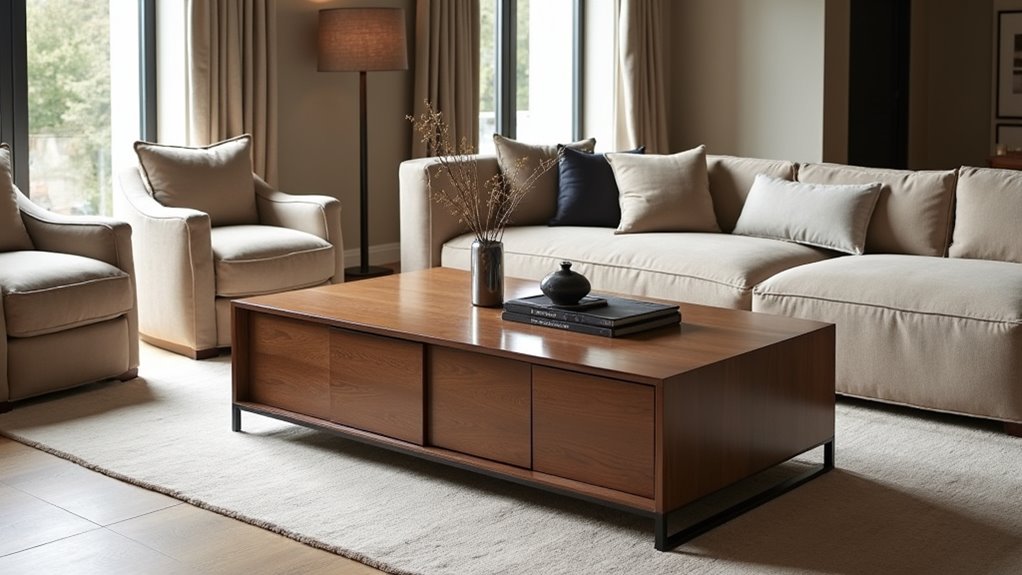 stylish functional coffee table