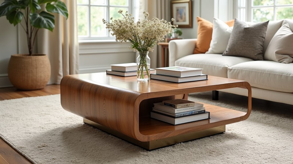 stylish functional coffee table