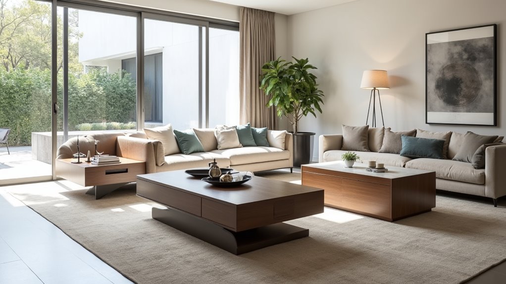 stylish functional lift top tables