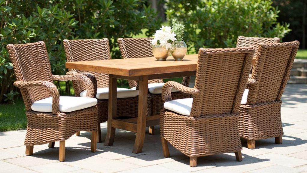 stylish functional outdoor dining