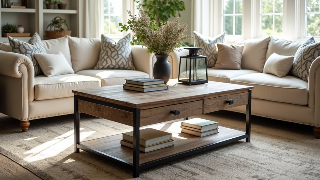 stylish functional space saving table