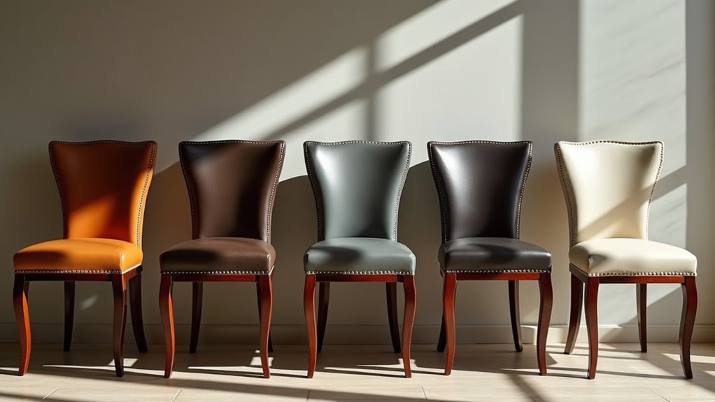 stylish hyde leather chairs