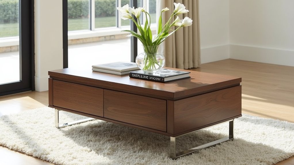 stylish lift top coffee table
