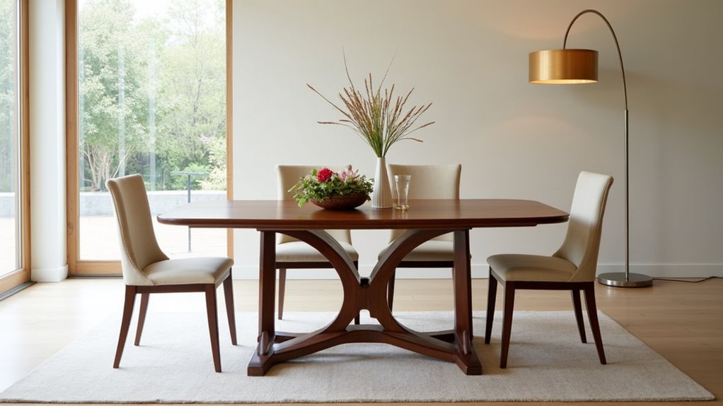 stylish mid century dining set