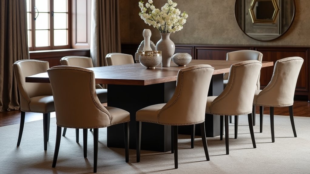 stylish minimalist dining chair