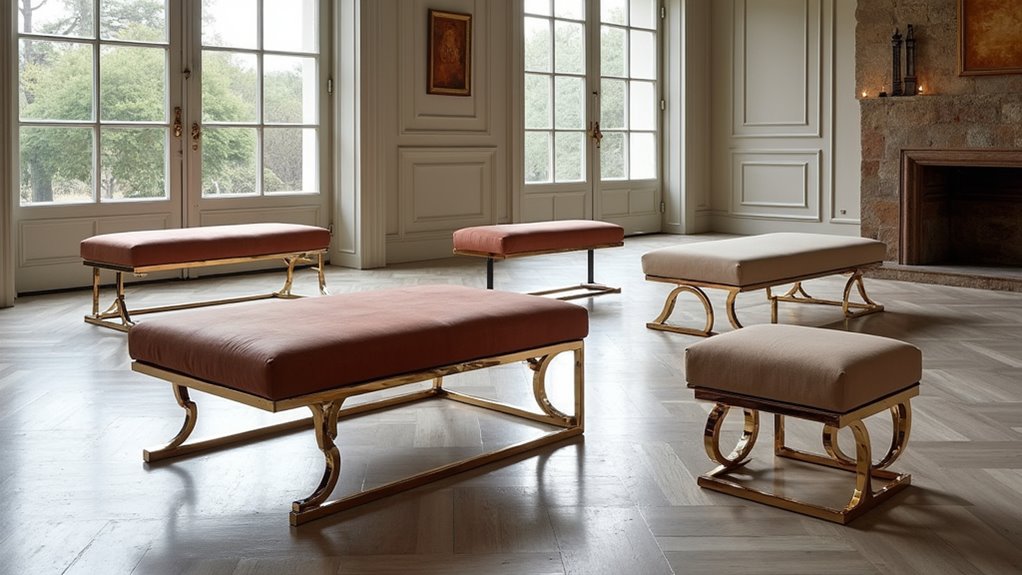 stylish mixed material seating