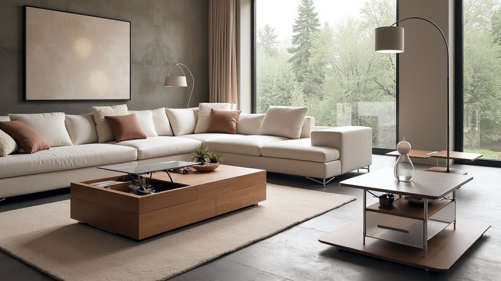 stylish multifunctional storage tables