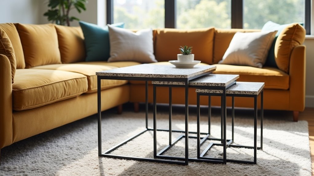 stylish nested coffee tables