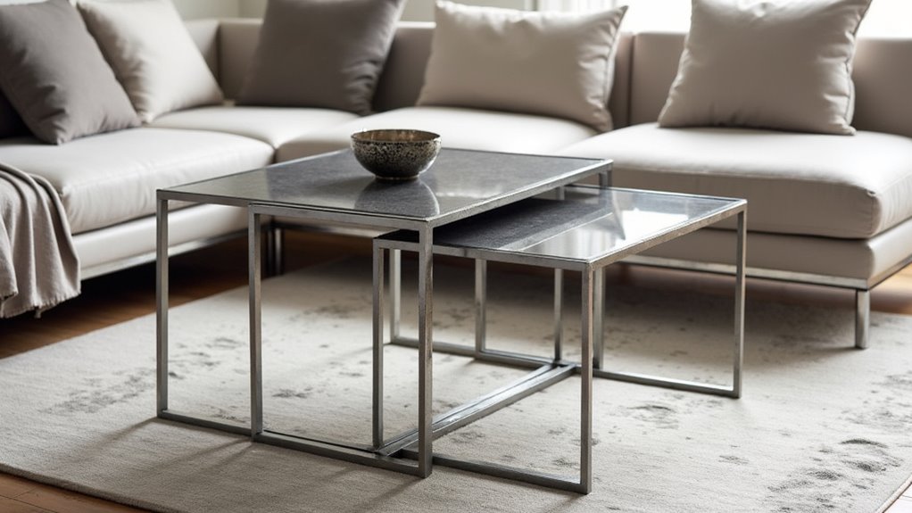 stylish nesting coffee tables