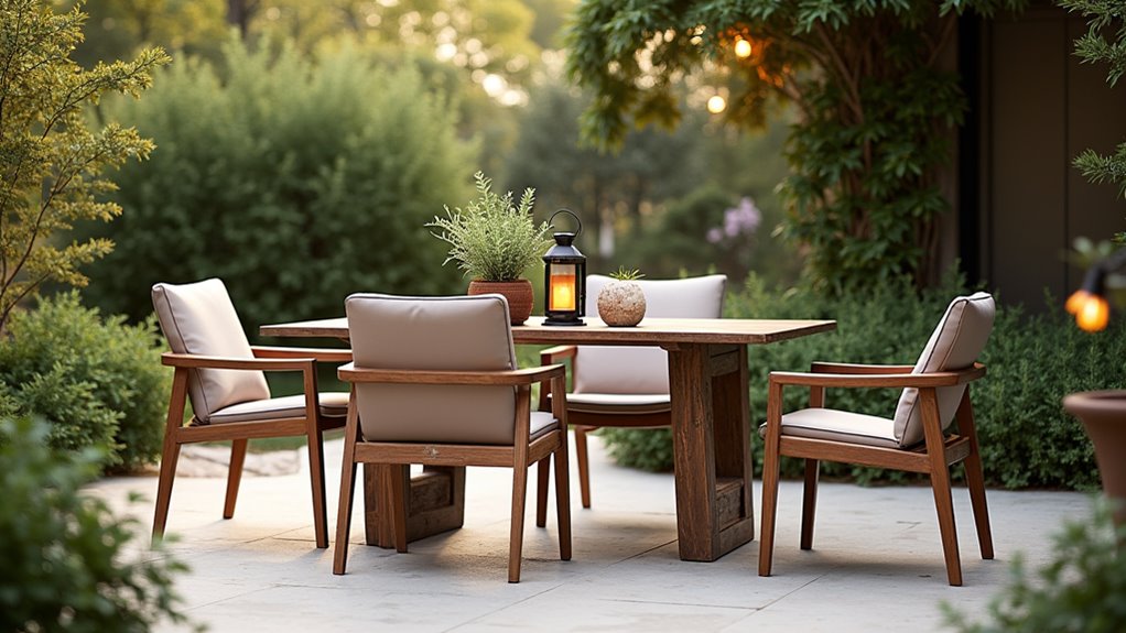 stylish patio dining chairs