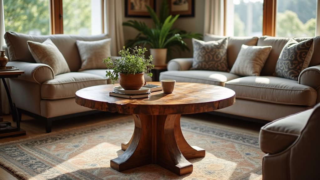 stylish practical round table